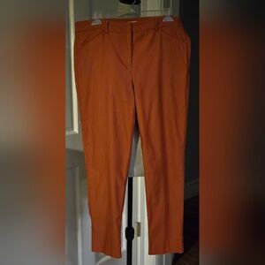 Nanette Lapore cinnamon/ rust skinny pants just the right weight sz 10 & 8 & 6